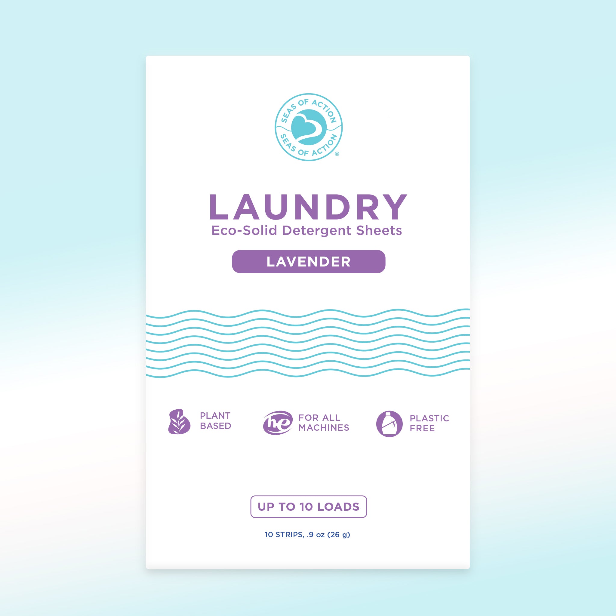 Sample Pack of Laundry Detergent Sheets, Up to 10 Loads